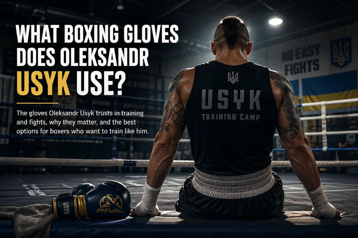 Heavyweight boxer from behind in training camp inside boxing gym