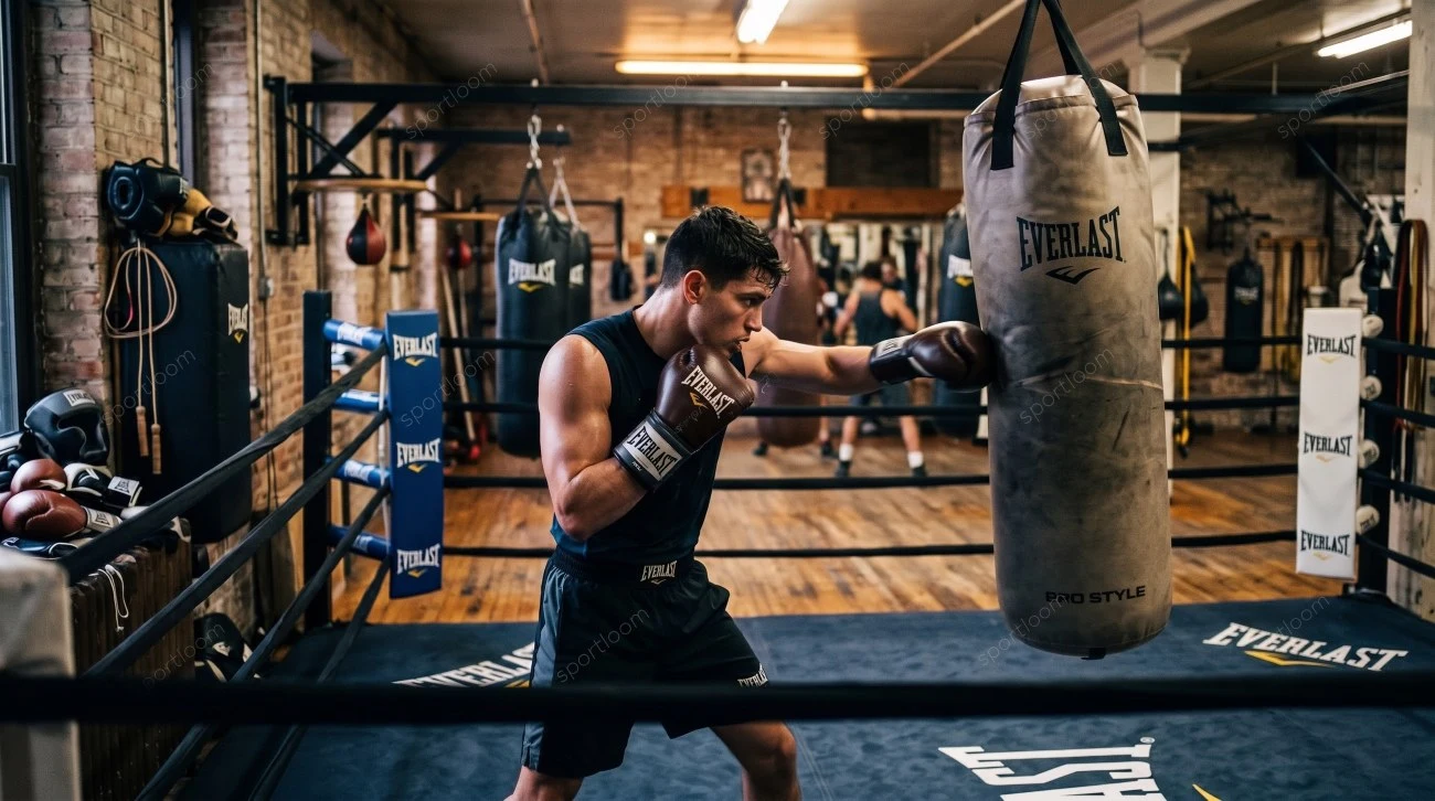 Everlast Powerlock 2 boxing gloves