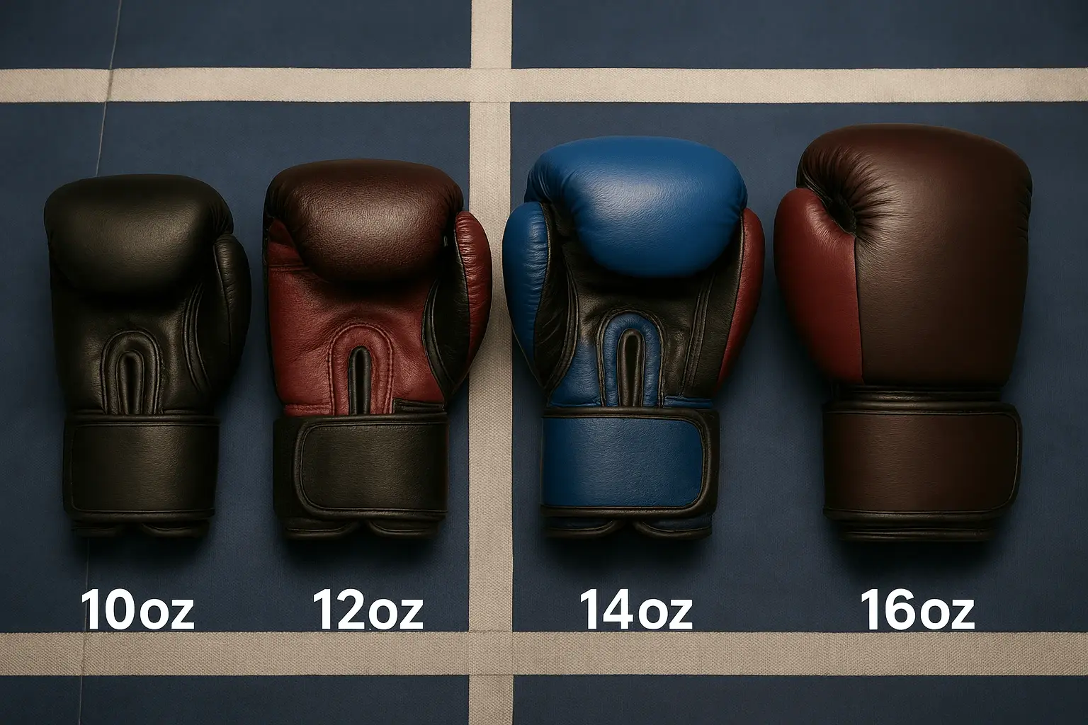 Boxing gloves size guide: 10oz vs 12oz vs 14oz vs 16oz